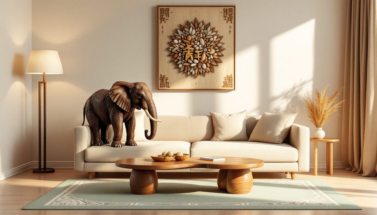 Signification de l'éléphant en feng shui dans votre maison - Rénov