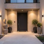 Comment éviter les traces sur une porte d’entrée noire ?